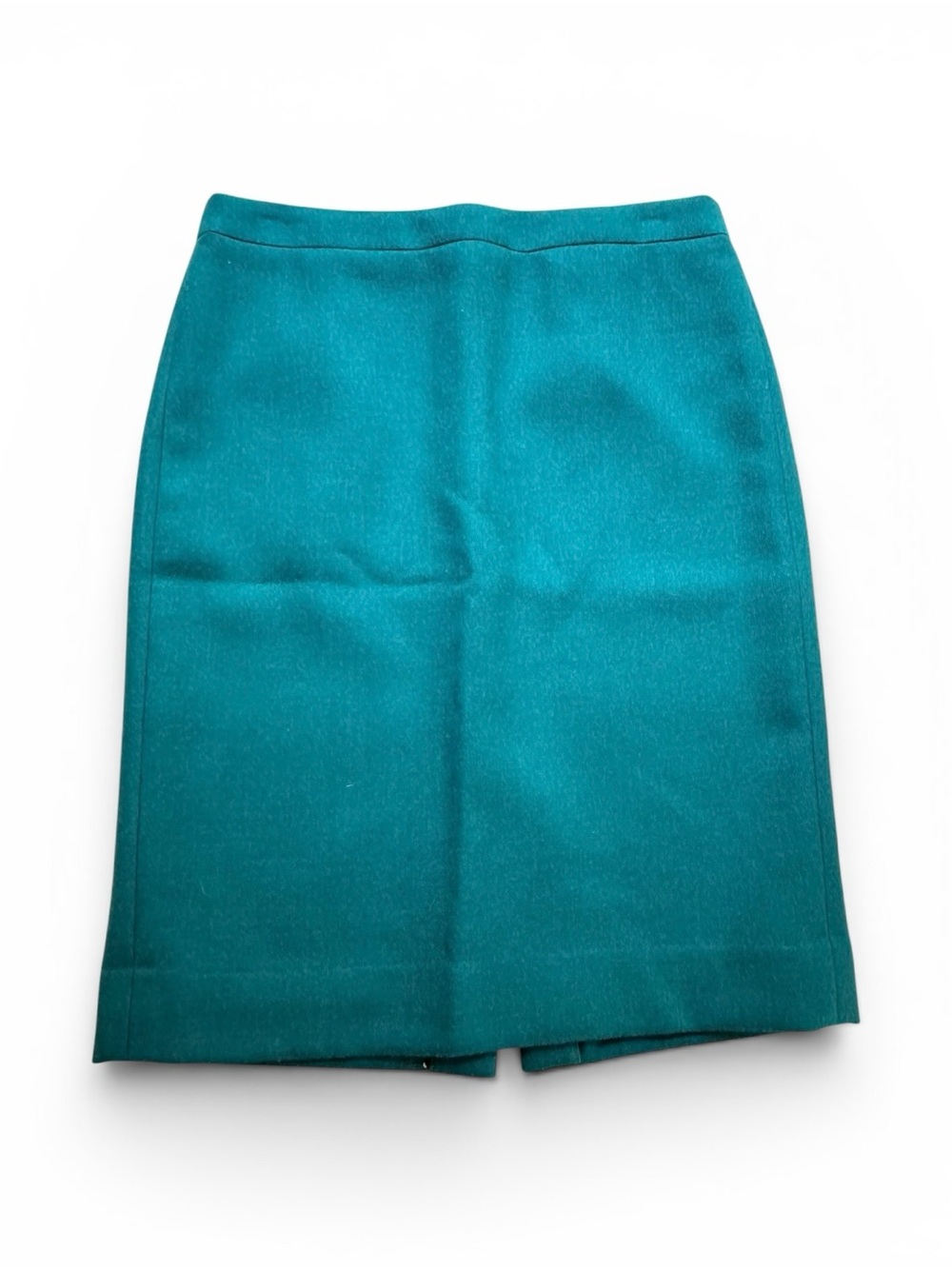 J. Crew Dark Teal Pencil Skirt
